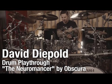 TAMA Artist David Diepold | Drum Playthrough "The Neuromancer" by Obscura