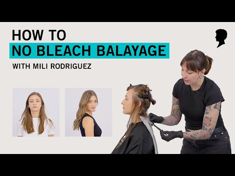No-Bleach Balayage Tutorial | Lightener-Free Foilayage