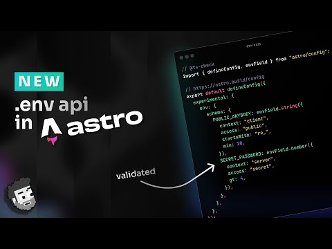 Validated ENV vars in Astro