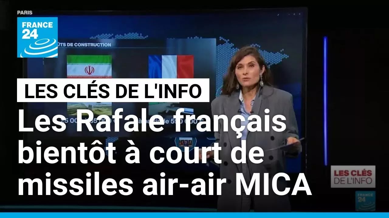 Les Rafale français bientôt à court de missiles air-air MICA ? • FRANCE 24