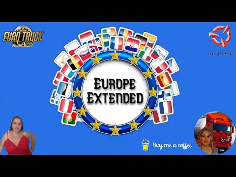 Europe Extended map v1.7.1 for ETS2 v1.51