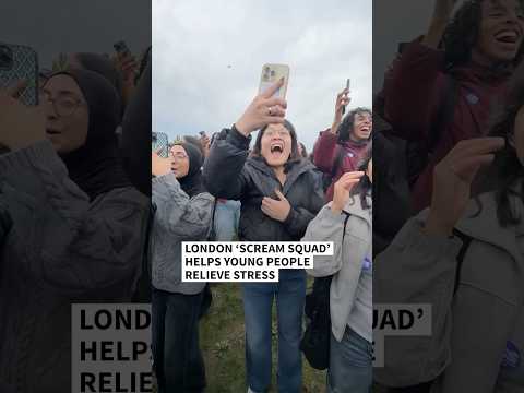 London ‘Scream Squad’ helps young people relieve stress