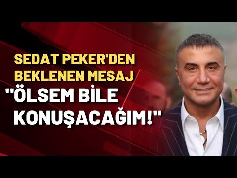 SEDAT PEKER ŞU ANDA SOKAĞA BİLE ÇIKAMIYOR!