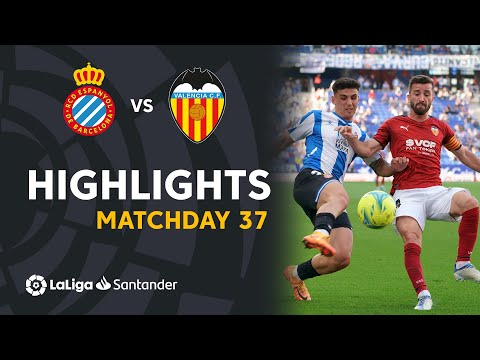 Resumen de RCD Espanyol vs Valencia CF (1-1)