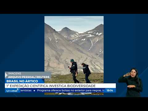 Missão brasileira investiga biodiversidade no Ártico