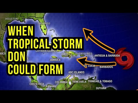 When and where Tropical Storm Don could form…