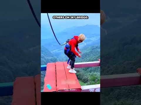 Crazy Sky Bridge Moments☠️