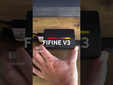 FiFine V3 Video Capture Card! Simple and Affordable #fifine