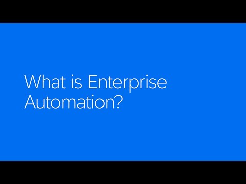 What is Enterprise Automation?