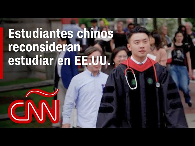 Estudiantes chinos reconsideran estudiar en EE.UU. ante políticas de Trump