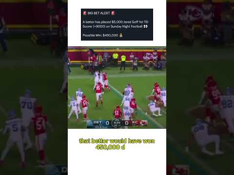 Jared Goff touchdown called back! 😓 #sports #betting #draftkings #football #nfl