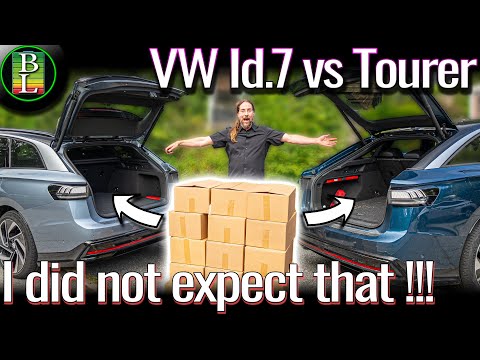 VW Id.7 vs Tourer - How much more space do you really have? 😂