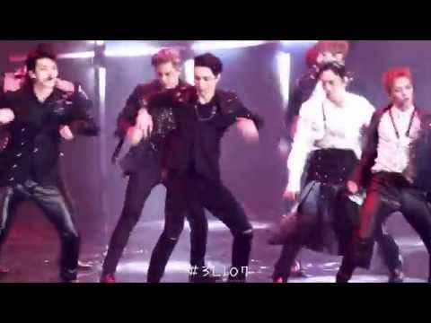 161202 MAMA IN HK EXO - MONSTER LAY Zhang Yixing 張藝興 FANCAM SEHUN BAEKHYUN