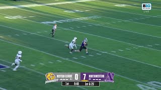 The Catch That Started The Scoring Drive vs. W. Illinois | Northwestern Football | 09/05/2025