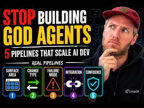 Stop Building God Agents: The 5 Agentic Pipelines Every Serious Codebase Needs