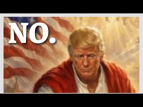 Trump Jesus Image is Really a Doctor.  😂😂😂