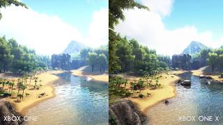 ARK: Survival Evolved - Xbox One vs. Xbox One X - Comparison Footage