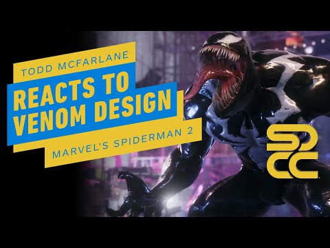 Todd McFarlane Reacts to Marvel's Spider-Man 2 Venom | Comic Con 2023