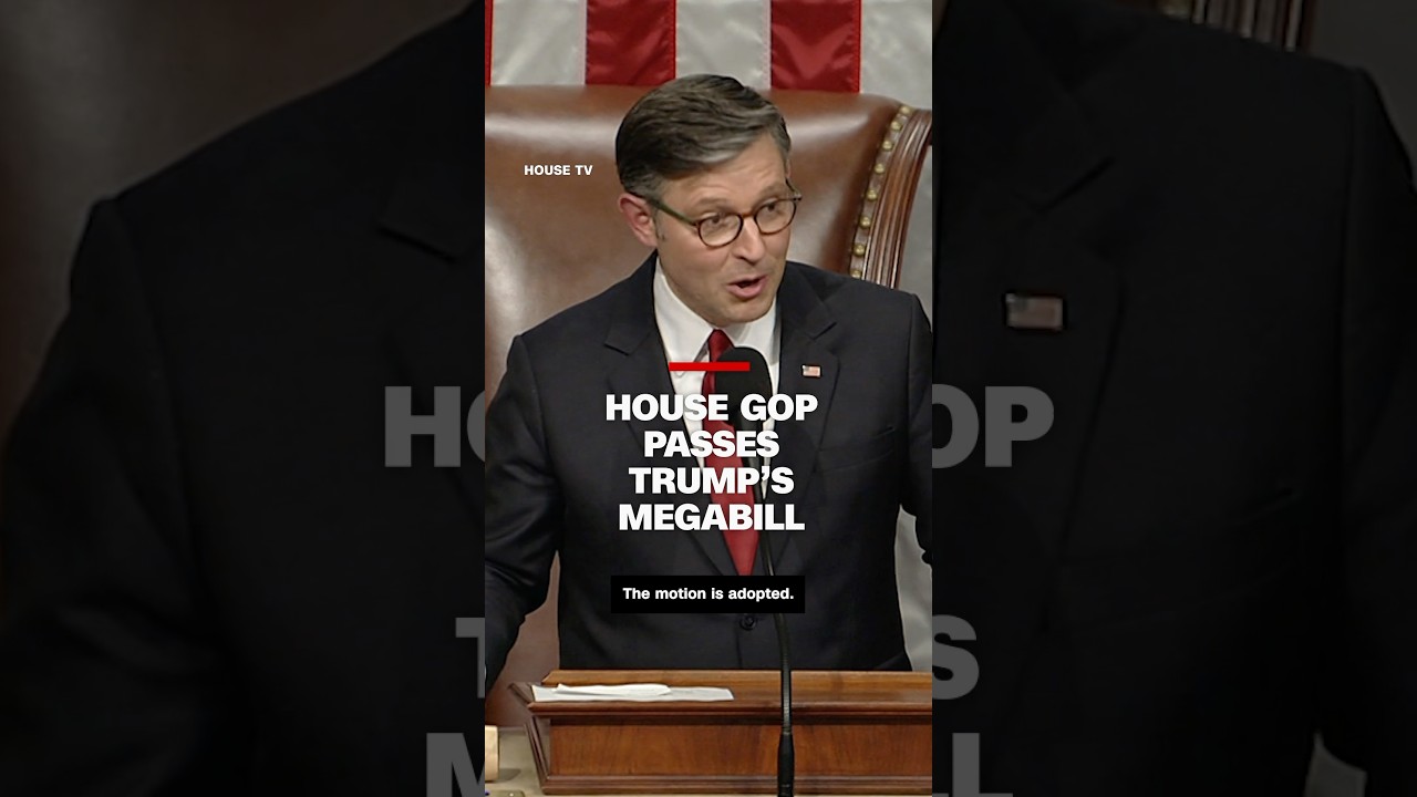 House GOP passes Trump’s megabill