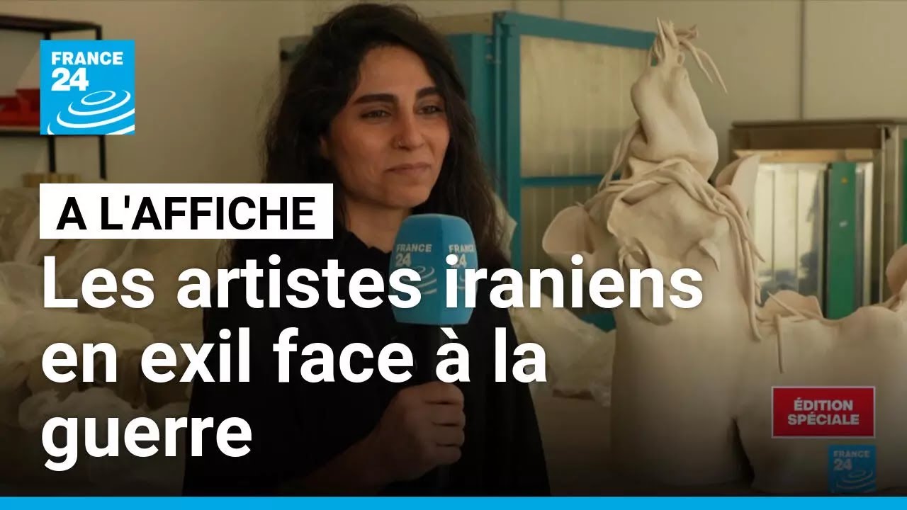 Les artistes iraniens en exil face à la guerre • FRANCE 24
