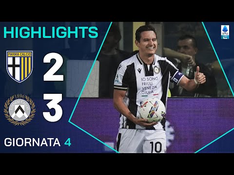 PARMA-UDINESE 2-3 | HIGHLIGHTS | 4ª GIORNATA | SERIE A ENILIVE 2024/25