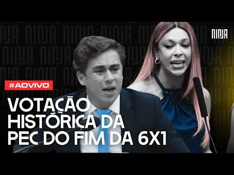 🔥Ao vivo Histórico! Fim da escala 6x1 é votada com grandes chances de aprovação na Câmara🔥
