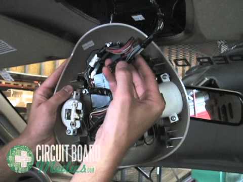 Ford Overhead Console Repair Service - YouTube 2003 explorer sport trac radio wiring diagram 