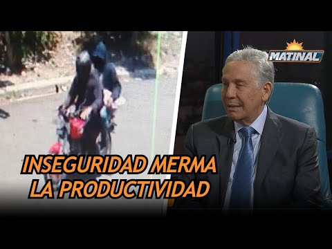 Freddy Pérez, El ruido que provoca la inseguridad merma la productividad - Matinal