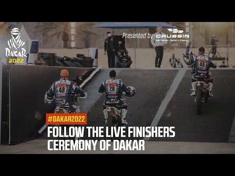 Finish Podium presented by Gaussin - #Dakar2022