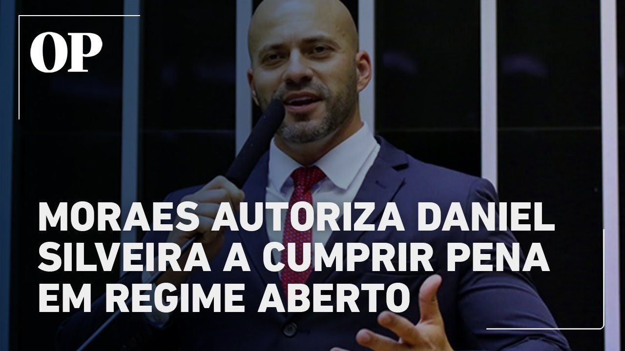 Moraes autoriza Daniel Silveira a cumprir pena em regime aberto com tornozeleira