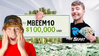 Asking MrBeast To Give Me $100,000