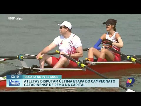 Regata NDTV 35 anos: última etapa do Campeonato Catarinense de Remo