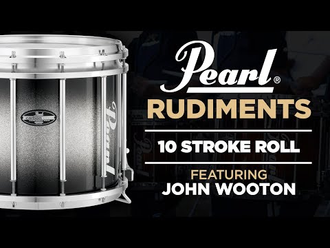 Pearl Drum Rudiments - 10 Stroke Roll