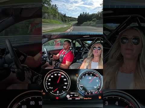 She is having fun at high speeds (MPH) + Hair G-Force Meter