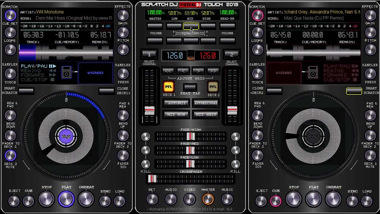Virtual dj analog mixer license download free