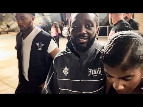 Terence Crawford LEAVES Stadium After WHOOPIN’ Canelo | FINAL WORDS on Win