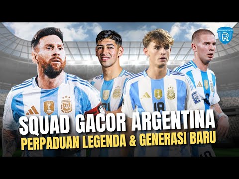 Argentina Regenerasi! Messi Satu Tim dengan Bocah Como & Wonderkid Real Madrid Andalan Xabi Alonso