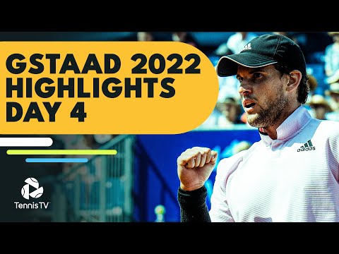 Berrettini Faces Gasquet; Thiem, Ruud & Ramos-Vinolas All Play | Gstaad 2022 Highlights Day 4