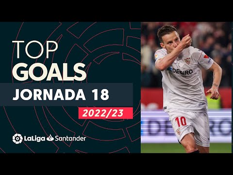 Todos los goles de la jornada 18 de LaLiga Santander 2022/2023
