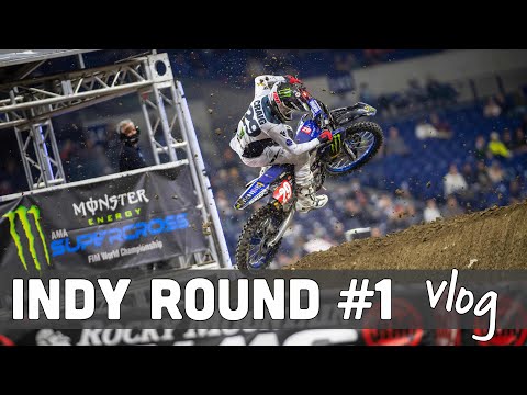 INDIANAPOLIS ROUND 1 VLOG - Christian Craig Races Monster Energy Supercross