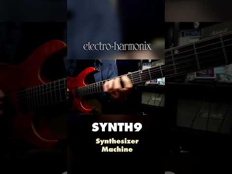 EHX SYNTH9 Synthesizer Machine Pedal Demo