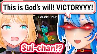 Suisei Loses Her Mind Gambling With Iroha On Their Surreal Date【ENG Su