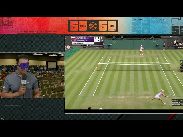 Kevin Negandhi reads highlights BLINDFOLDED 👀 | SportsCenter