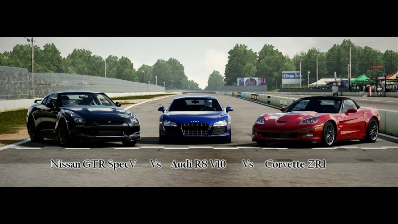 Nissan gtr vs corvette zr1 youtube #2