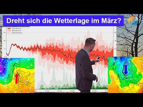 Mittel- & Langfrist: 35 Tage-Trend: Dreht sich die Wetterlage noch im März? Ende von Sonne & Wärme?