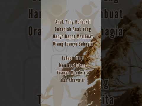 Jangan Buat Orangtuamu Menderita dan Khawatir #pengingatdiri #bakti