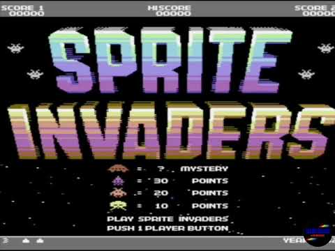 Sprite Invaders(c) 2021 p/ Commodore 64 - RETROJuegos