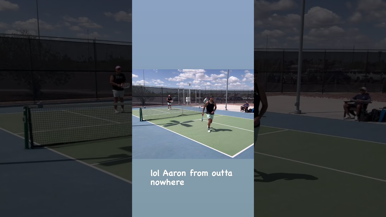 Aaron from outta nowhere #pickleball #Highlights #Sports #Fun #Action