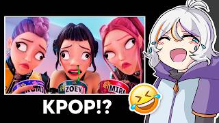 MOMENTOS DIVERTIDOS DE KPOP DEMON HUNTERS 😂😂