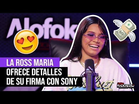 EXCLUSIVA! LA ROSS MARIA OFRECE DETALLES DE SU FIRMA CON SONY (LA REVELACION DEL AÑO EN EL SOBERANO)